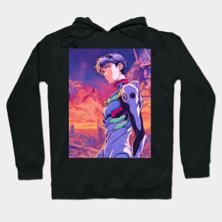 Anime Wonderland: Whimsical Art Prints Featuring Manga-Inspired Designs for Otaku Bliss! Hoodie